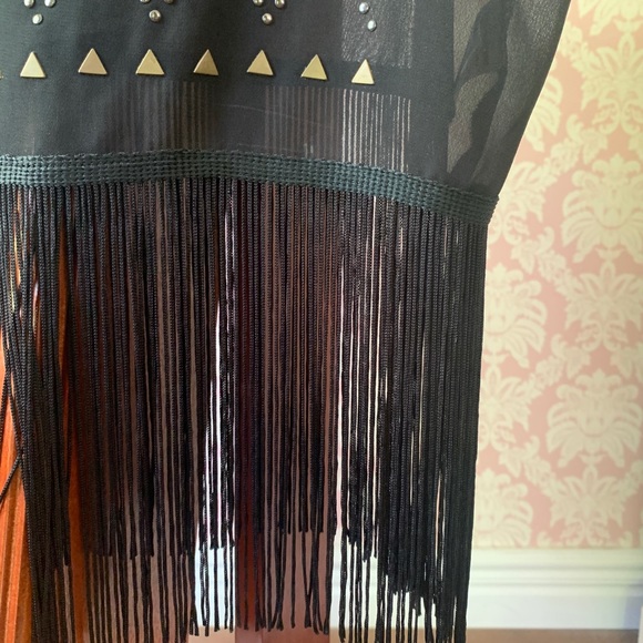 Charlotte Russe sheer tank with gems - Picture 4 of 5